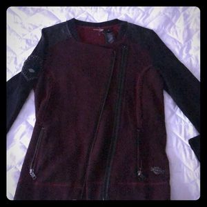 Women’s Harley-Davidson zip up knit jacket